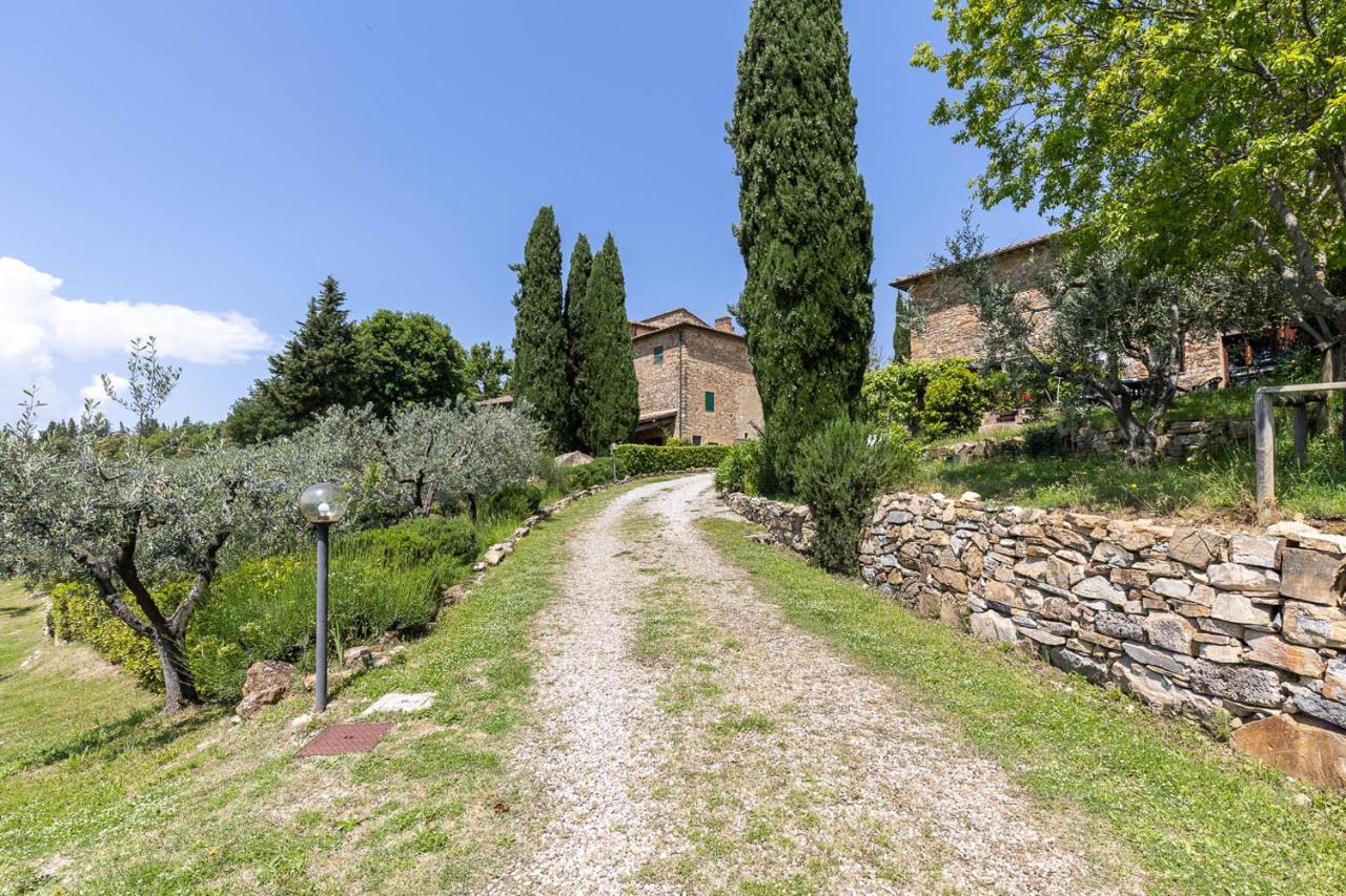 Borgo Nel Chianti Istrice Con Piscina Tennis E Wifi Castellina in Chianti Exteriör bild
