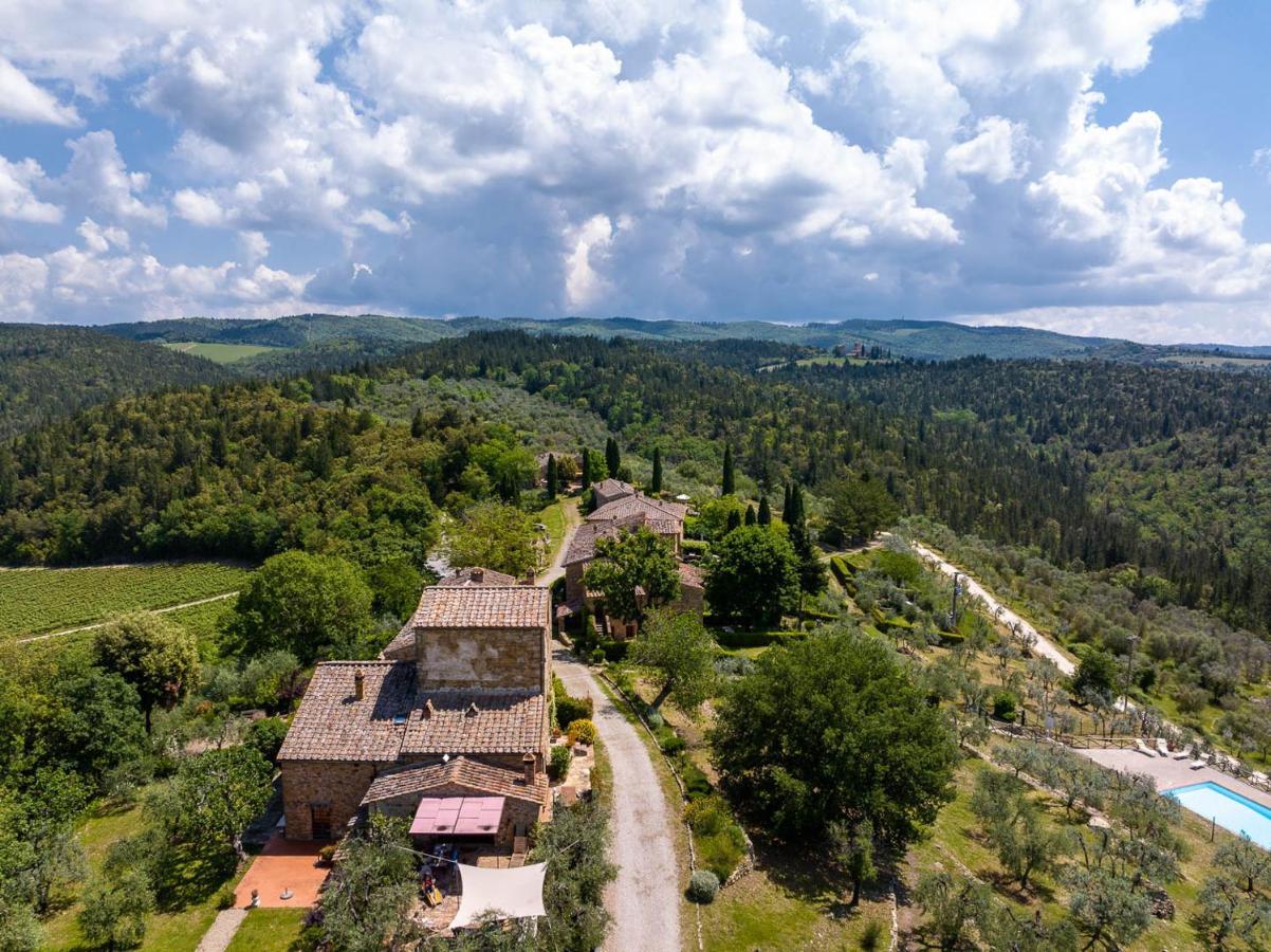 Borgo Nel Chianti Istrice Con Piscina Tennis E Wifi Castellina in Chianti Exteriör bild