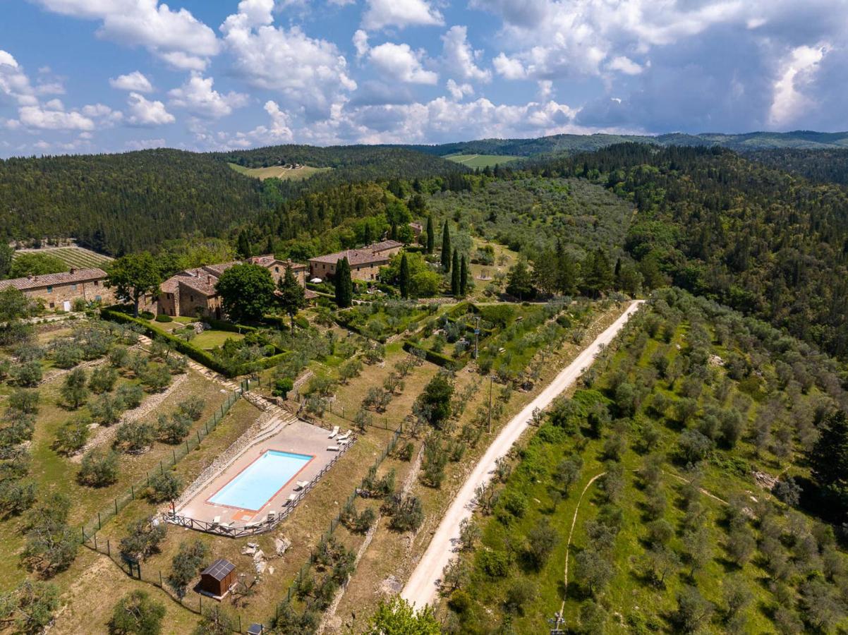 Borgo Nel Chianti Istrice Con Piscina Tennis E Wifi Castellina in Chianti Exteriör bild