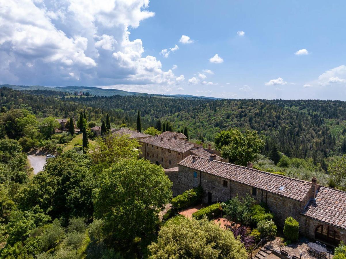 Borgo Nel Chianti Istrice Con Piscina Tennis E Wifi Castellina in Chianti Exteriör bild